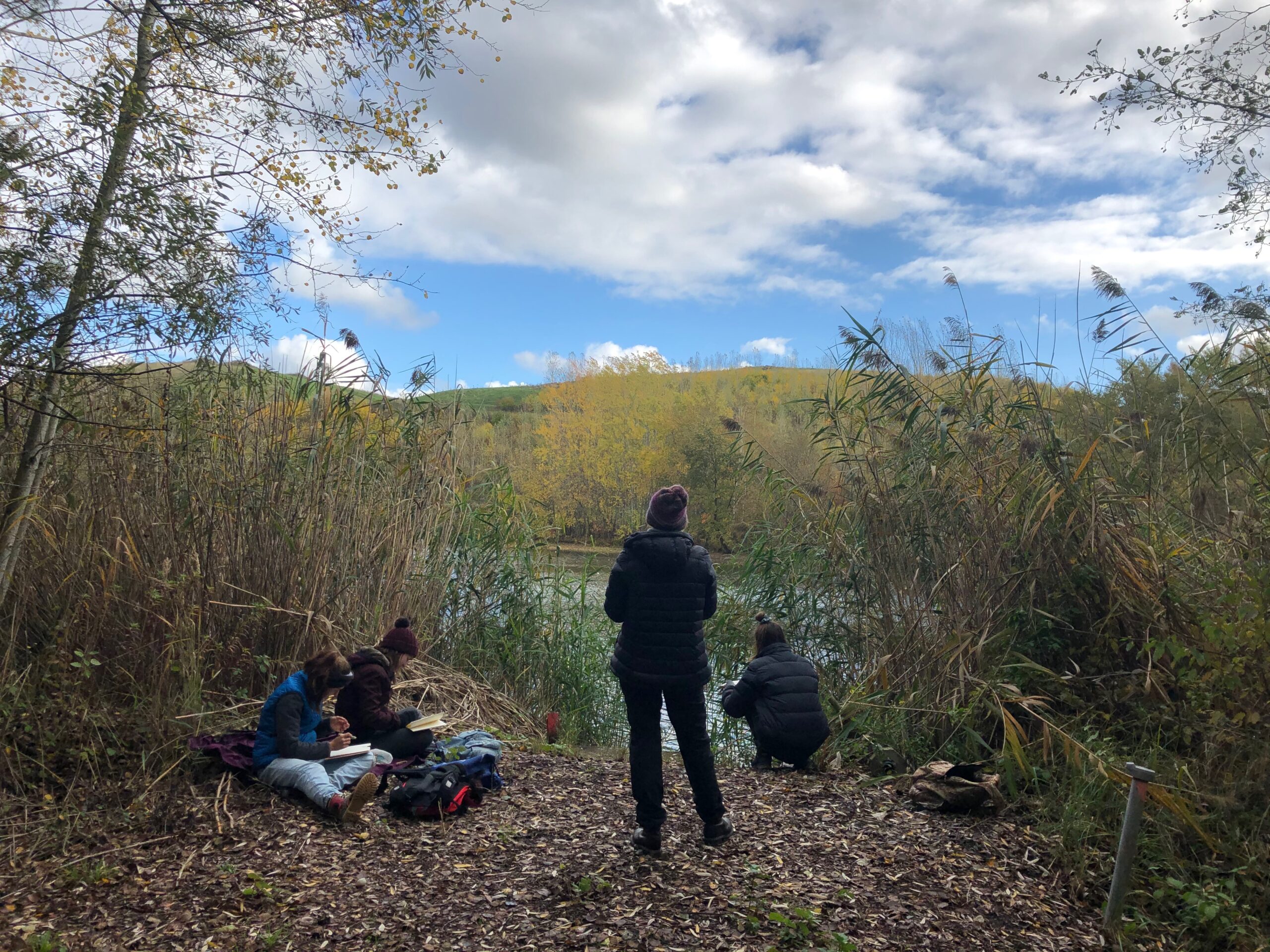 Kennenlernen von Naturorten„Es war sehr inspirierend. Wir werden am
Zeichnen dranbleiben!“(Karin und Frank, 66 und 67 Jahre)