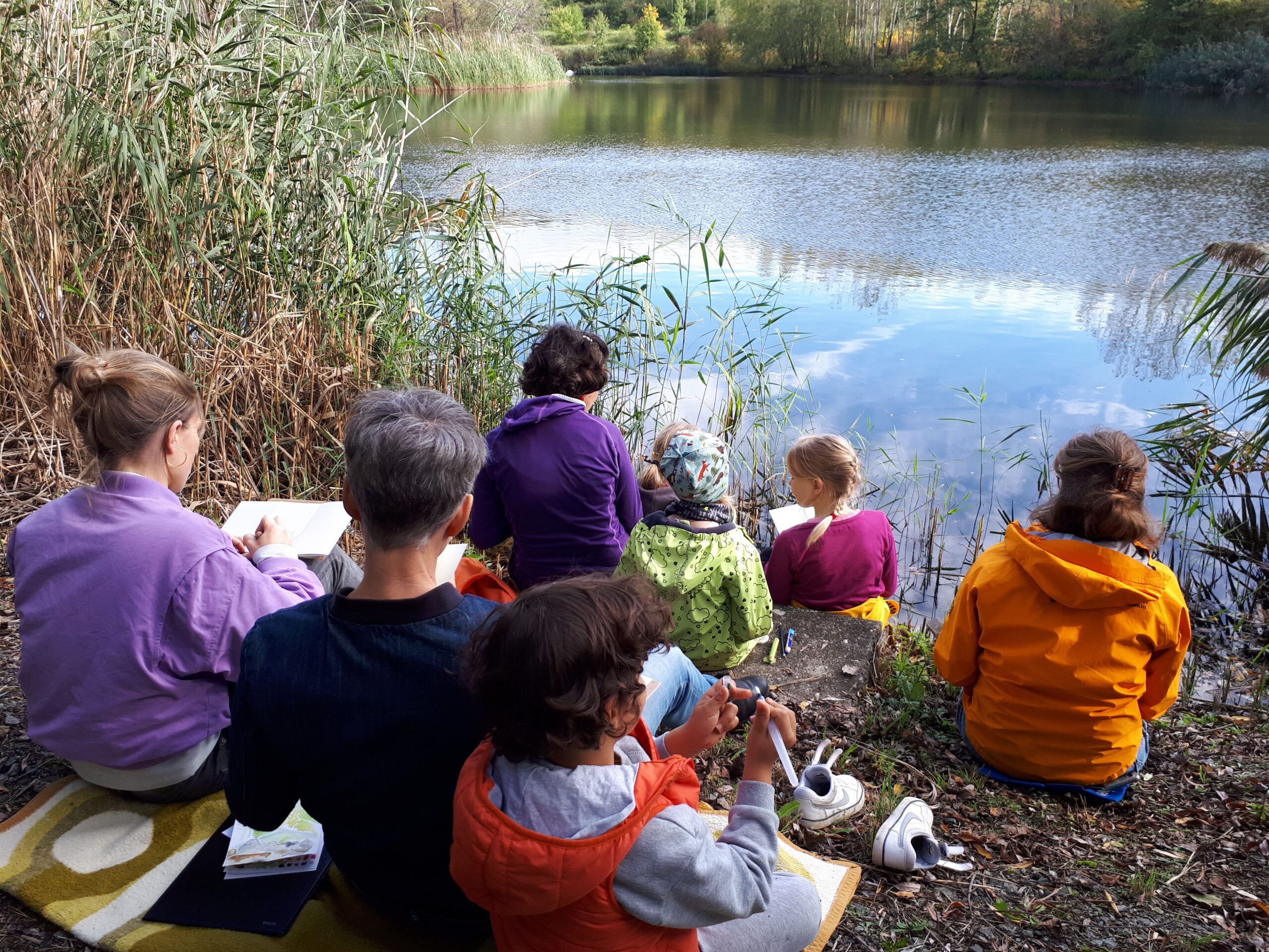 Sensibilisierung für aktuelle Themen
im Kontext Umwelt„Wir hatten sehr viel Freude an den
Materialien und ein schönes Erlebnis!“
(Marlene, 38 Jahre, und Julius, 5 Jahre)